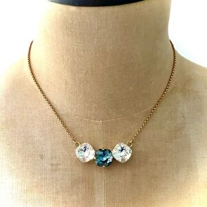 H P 🎉💥JOJO LovesYou RARE 3 Stone Necklace